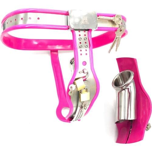 Female Strapon Chastity Belt Panties BDSM Bondage Male Metal Chastity Lock Device Strap on Exotic Accessories Sex Toys for Woman