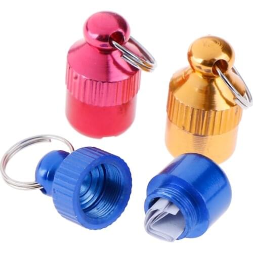 1PCS Anti-Lost Pet Dog Cat ID Name Address MINI Label Tag Storage Barrel Tube Pet Kitten Identity Card ID Tags Promotion