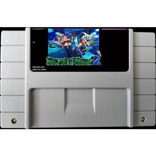 16Bit Games ** Secret of Mana 2 ( USA Version!! English Language!! )