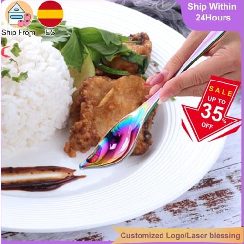 2/4pcs Gold Waterdrop shape Stainless Steel Honey Spoon Scoops Dressing Sauce Oil Spoons Metal Baking ware Kitchen tableware set