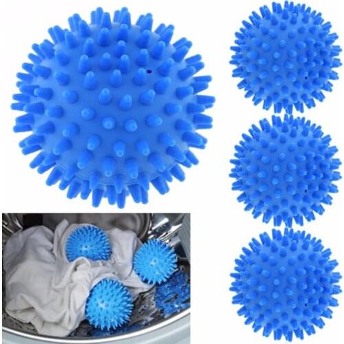 4x Dryer Washing Balls Laundry Drying Fabric Fabrics Softener Balls Clean Home