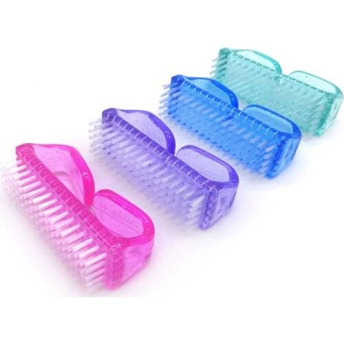 8Pcs/set Colorful Soft Nail Cleaning Brush UV Gel Nail Dust Cleaner Brush Manicure Tool Accessories Big Size Acrylic Brushes New