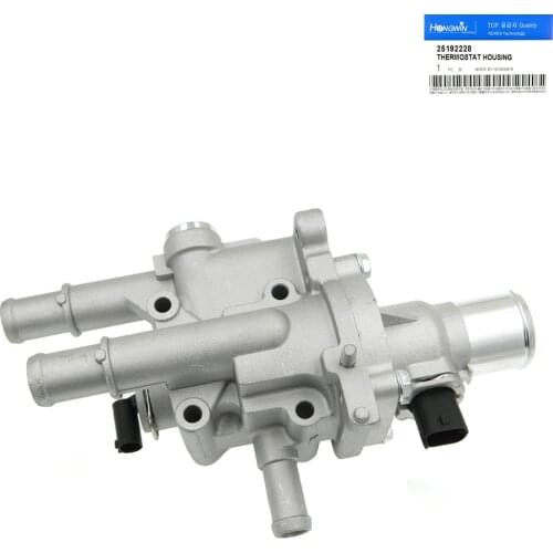 Aluminum Engine Cooling Thermostat Housing For Opel Chevrolet 25191992 55579951 96984104 96984103 55353311 55564890 1338177