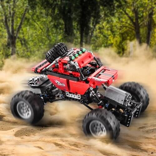 Buggy Truck SUV RC Car Model Building Block Mountain Sport truck Radio Control Technic Car Toys For Kids