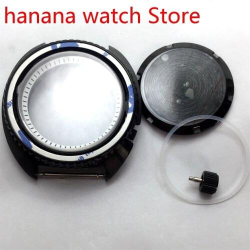 Bliger/suitable for Fit NH35 / NH36 self-winding stainless steel 43 mm case, noble sapphire glass rotating bezel