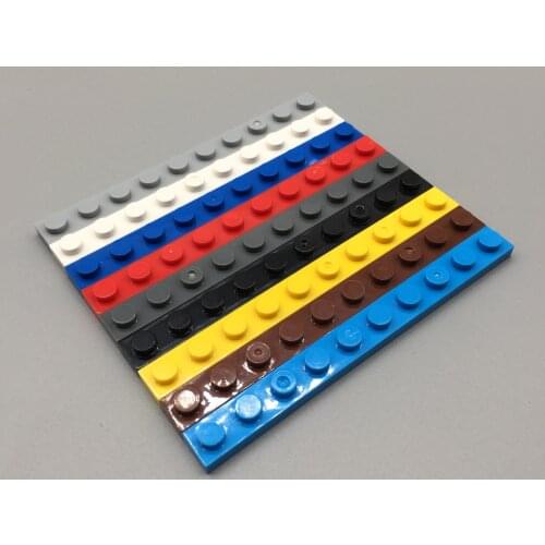 Childrens educational creativity DIY toy building block gift 1x10 small particle foundation board 4477 MOC building block