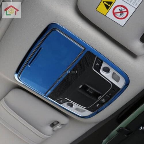 For Honda Accord 2018 2019 10th Front Roof Top Reading Light Lamp Frame Moulding Cover Trim Interior Accessories