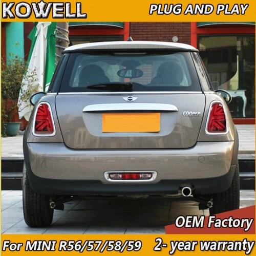 For Mini Cooper Clubman R55 R56 R57 LED rear light 2007-2009 2010-20113 LED Tail Lights For BMW Mini cooper R55 R56 R57 R58 R59
