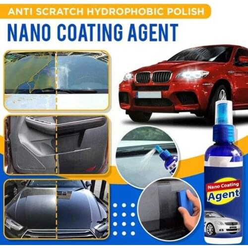 Crystal Ceramic Car Coating Paint Care Nano Hydrophobic Polish Glazing Waterproof High Agent Coating Liquid Wax Gloss Shine L6M9