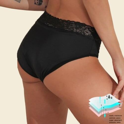 Lace Panties Antibacterial Bottom Gear WomenS Panties Lingerie Underwear Ladies Breathable Stretch Trousers Cotton Underwear