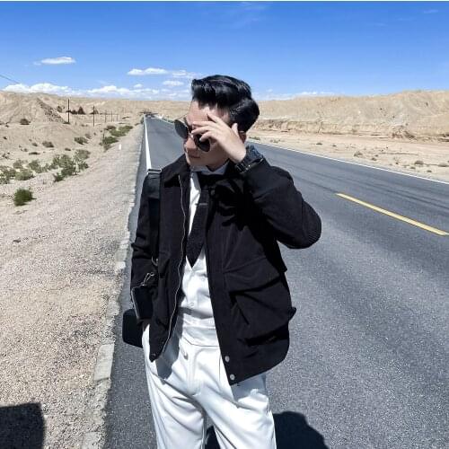 Lihahafang Mens Corduroy Jackets