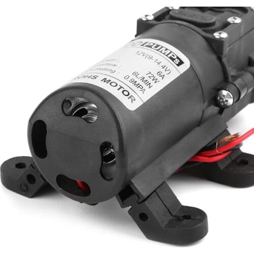 12V 72W High Pressure Micro Diaphragm Water Pump Automatic Switch Smart Type G32C