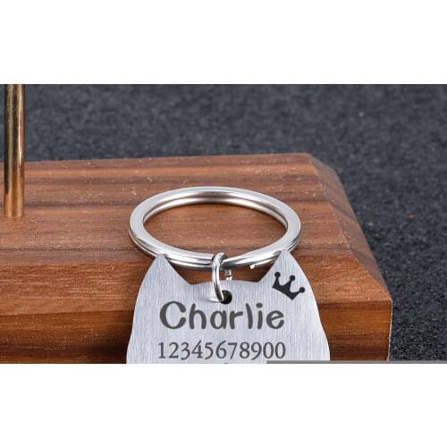 Personalized Name Tel Sex Dog ID Tags Dog Collar Accessories Puppy Cat Name Tags Anti-lost Pendant Nameplate Collar Accessories