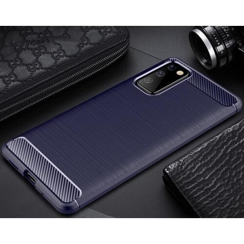 Luxury case For Samsung Galaxy S20 Fan Edition 5G case Silicone Carbon Fiber cover for Galaxy S20 Ultra Note 20 Ultra S20 FE