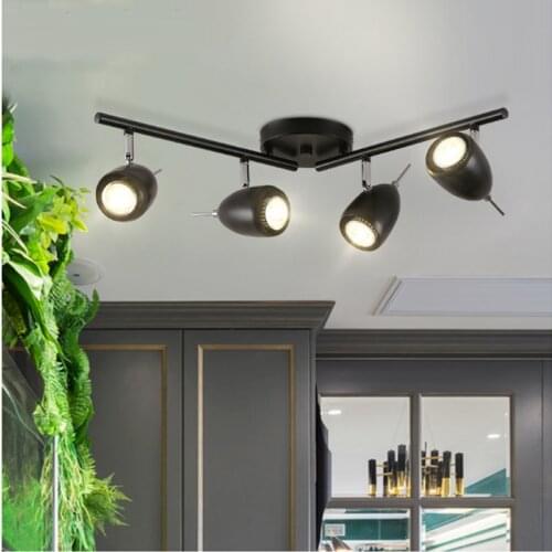 Modern LED Ceiling lamps clothing store super bright guide Ceiling lights wind exhibition living room background wall lighting