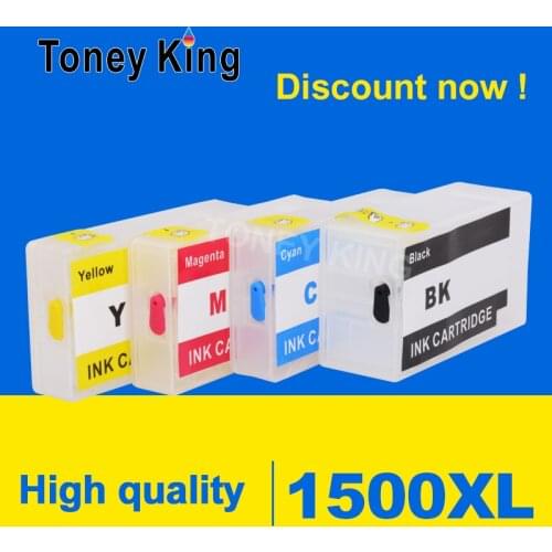 Toney King PGI-1500 Refillable Ink Cartridge For Canon MAXIFY MB2050 MB2150 MB2350 MB2750 Printer