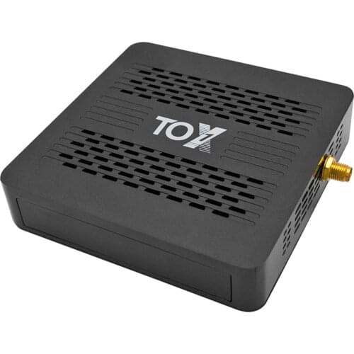 TOX1 Android- 9.0 4GB 32GB WiFi Smart TV Set-Top Box Quad-Core Media Player Y3NC