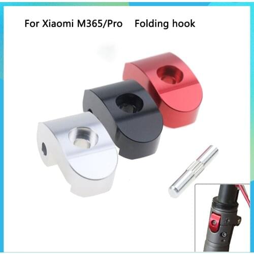 For Xiaomi M365 Pro Reinforced Aluminium Replacement Lock Hinge Repair Latch Scooter Reinforced Folding Hook Plus