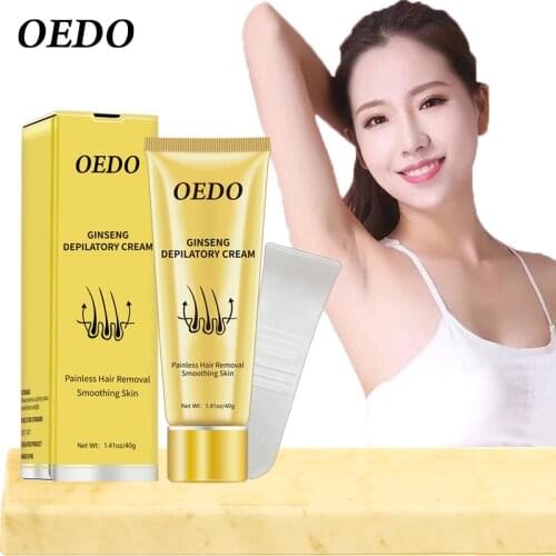 Ginseng Body Hair Removal Cream for Men and Women Hand Leg Hair Loss Depilatory Cream Removal Armpit Hair Care Depilatory Cream