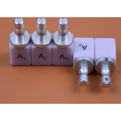 5 Pieces I12 High Transparent Glass ceramic Blocks LT HT Cerec glass blocks EMAX Sirona CAD CAM Lithium Disilicate Blocks