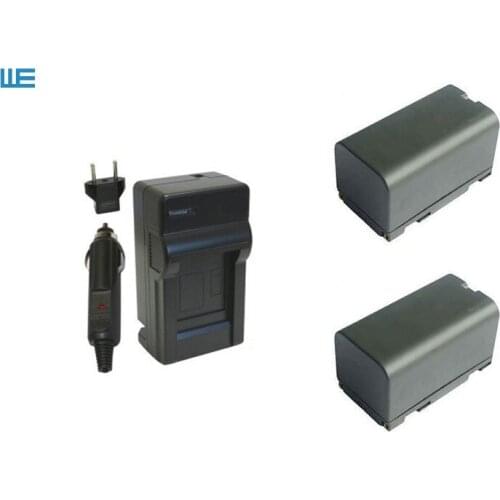 2X CGR-B/403 VW-VBDR1 VW-VBD2 Battery+Charger for Panasonic AG-BP25 NV-DP1 NV-DX110 AG-EZ1 NV-DR1 NV-DX110EG AG-EZ1U NV-DE3 DJ1