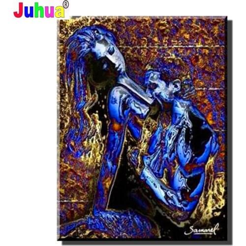 5d Diy Diamond Painting Full Drill Square Round Abstract Sexy Couple,Fantasy Love Diamond Embroidery Mosaic cross stitch Home