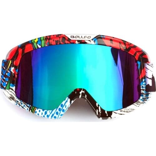 Motorcycle riders equipped with cross-country goggles, windproof glasses, anti twist goggles, ski goggles, color glasses