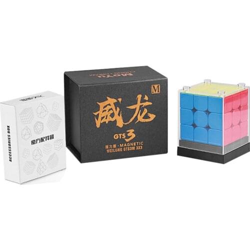 MoYu Weilong GTS3M GTS3LM GTS3 3x3x3 Weilong GTS V3 Magnetic Cube Puzzle Professional Weilong GTS 3 M 3x3 GTS3 M Speed Cube