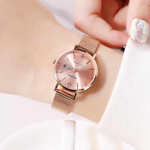 OUPAI Women's Watches With Rhinestones