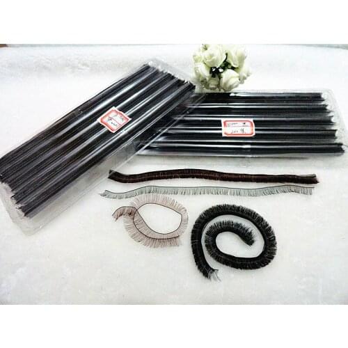 10mm*20cm DIY Eyelashes for BJD SD Reborn Doll Black White Brown 3Colors Eye Lashes for 1/3 1/4 1/6 Dolls Eyelash 600Pcs/Lot
