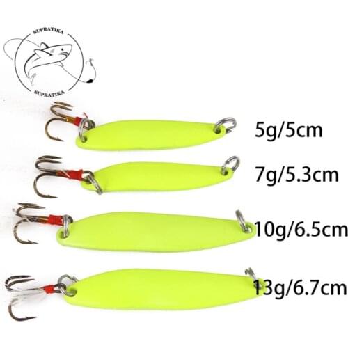 Luminous Daun Dedalu Payet Logam Umpan Keras Wobblers dengan Treble Kait Tenggelam Swimbait 5Cm/7Cm/10Cm/13Cm 5G/7G/10g/13G