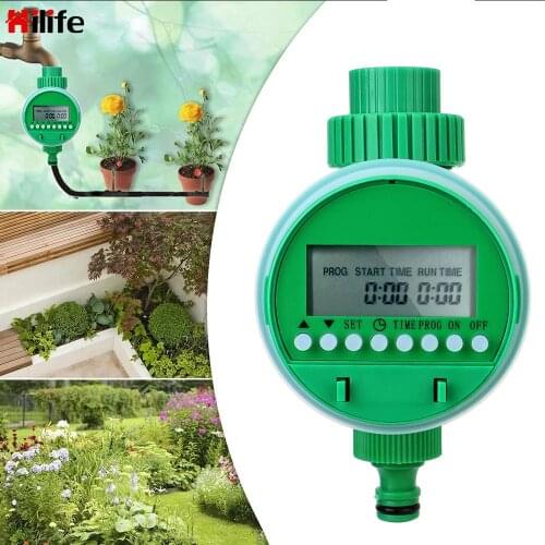 Automatic Irrigation Controller Lcd Display Intelligence Garden Watering Timer Electronic Valve Watering Control Device
