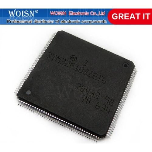 2pcs/lot STM32F103ZET6 STM32F103VCT6 STM32F103RCT6 STM32F103 LQFP-144 In Stock