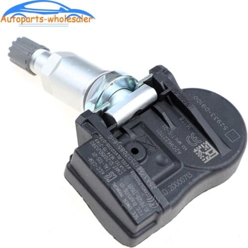 Car 52933-D9100 52933D9100 For Kia Sportage 2017 2018 2019 NIRO OPTIMA For HYUNDAI ELANTRA TPMS Tire Pressure Sensor 433Mhz