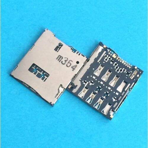 For HTC Butterfly X920e 601e One mini m4 Sim Card Tray Socket Connector Plug Repair Part