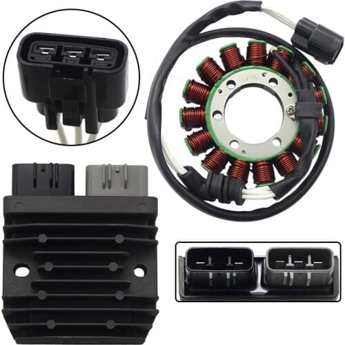 Motorcycle Generator Stator Coil + Regulator Rectifier Set For Yamaha YZF-R1R R1 RaceBase 1D7-81960-01 1D7-81960-00 14B-81410-00