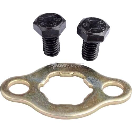 Engine Sprocket Retainer Plate Sets for 50cc-250cc ATV Dirt Bike Go Kart Pit Bike Dune Buggy Quad Motorcycle