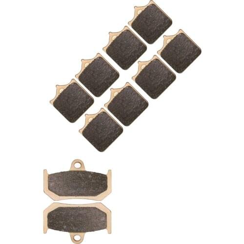 Brake Pill Pads Set for MV AGUSTA Street F4 1000 Brembo4 piston caliper 2007 2008 2009 2010 2011 2012 2013 2014 2015 Front Rear