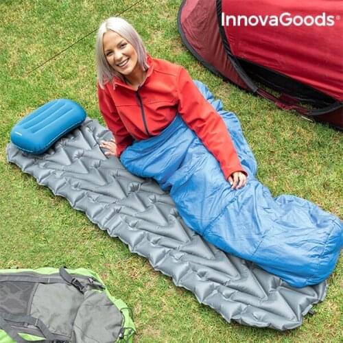 Inflatable Airbed and Pillow Ultralight InnovaGoods