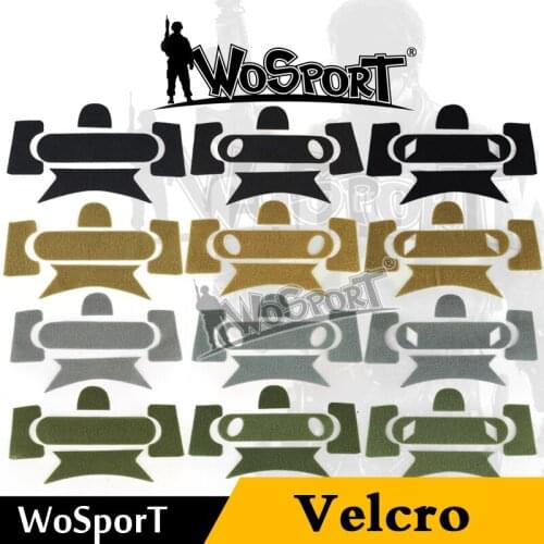 New WoSporT Helmet Accessories (Round Hole) Outdoor sports helmet stickers