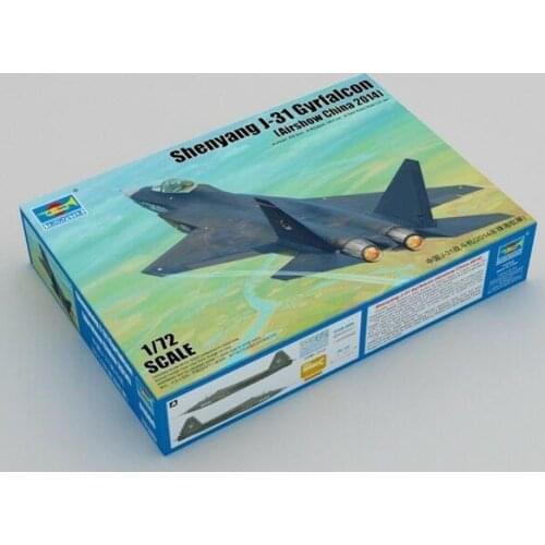 TRUMPETER 01666 1/72 CHINESE FIGHTER SHENGYANG J-31 GYRFALCON PLASTIC MODEL KIT