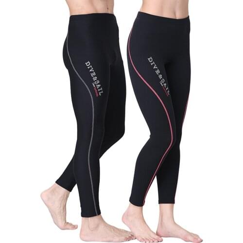 Men Women 1.5mm Neoprene Wetsuit Diving Pants Dive Long Pants Scuba Snorkeling Swimming Spearfishing Surfing Equipment