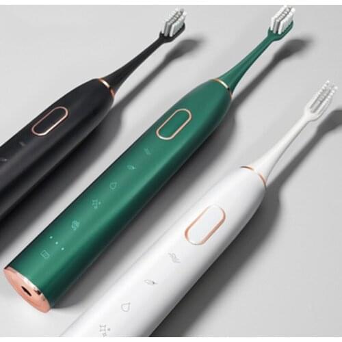Intelligent Acoustic Wave Electric Toothbrush Adult Children Soft Hair Magnetic Levitation Motor Wireless Charging Tooth Cleaner