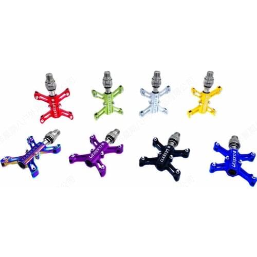 Litepro Bicycle Pedal Quick Release Hollow For Folding Pedal Aluminum Alloy QR Pedal Bicycle Palin Pedal