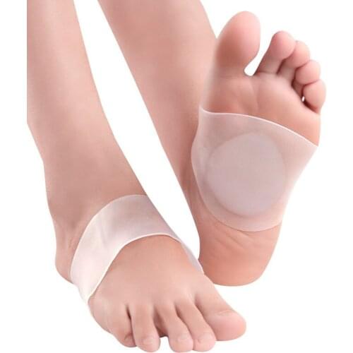 1 Pair Newest Arch Support Insole Insert Flatfoot Orthopedic Plantar Fasciitis Soft Sports Anti-pain Gel Pads XO Legs Insole