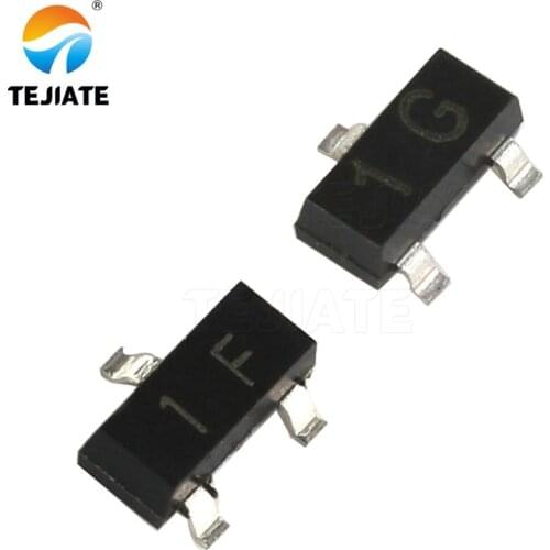 100PCS BC847C SOT23 BC847 847C SOT SMD SOT-23 1G new transistor BC847B 1F