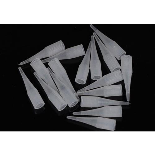 100Pcs 1RT Needle Caps Eyebrow Tattoo Needle Tips For Permanent Makeup Tattoo New