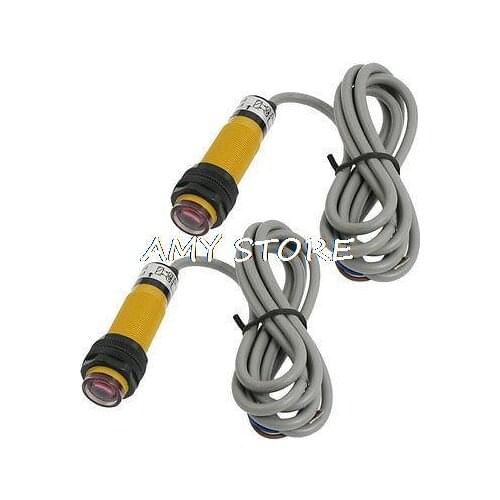 5M Detect Transmitter Receiver Through Beam Photoswitch NO AC 90-250V 400mA