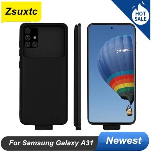 5000 Mah For Samsung Galaxy A31 Battery Case And A31 Power Bank Smart Charger For Samsung Galaxy A31 Battery Case