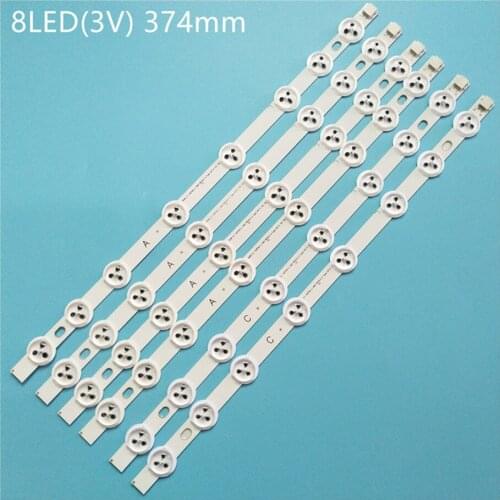 6pcs/set LED backlight strip for LG Innotek 42 42FHD-L NDV A+C Hitachi 42HXT12U 42HXT42U 42HXT42UH VES420UNDL-N01 42PFL3008